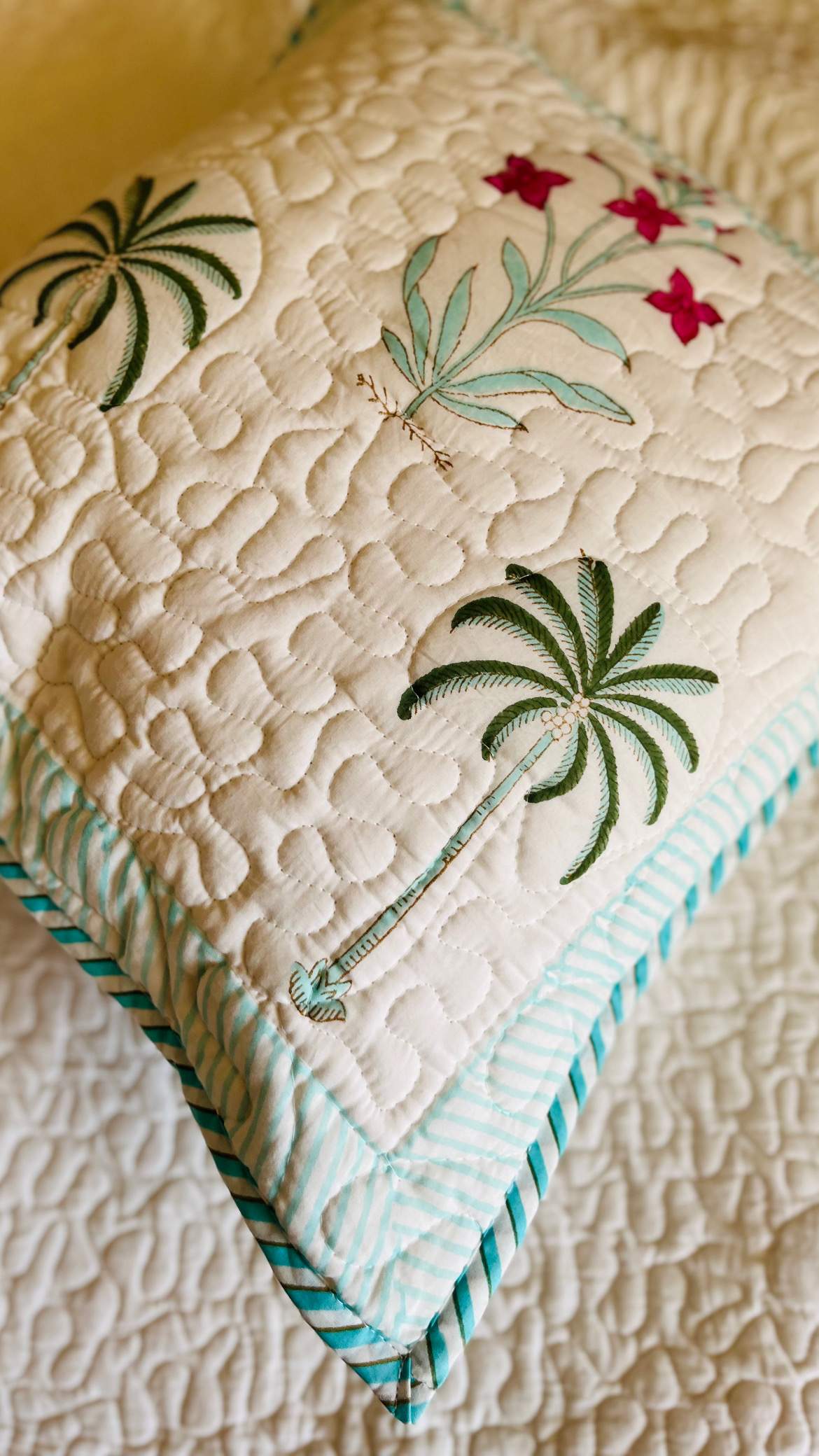 Block Print Cushion Covers- Set of 2 Dreamy (Dispatch in 24 hours) 4 Cushion Cover Dreamy 1