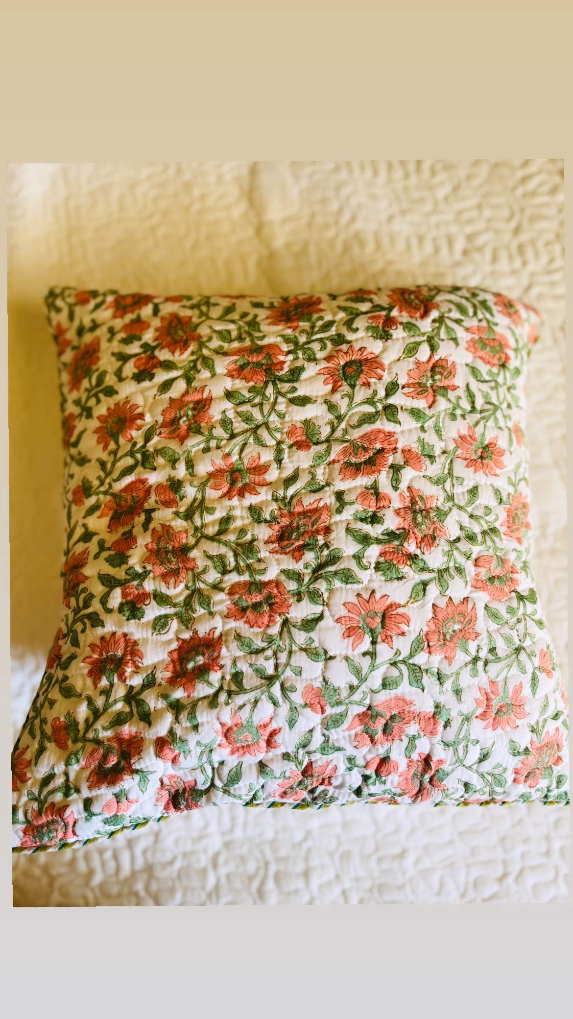 Block Print Cushion Covers- Set of 2 Jaal (Dispatch in 24 hours) 2 Cushion Cover Set of 2 Jaal 3 1