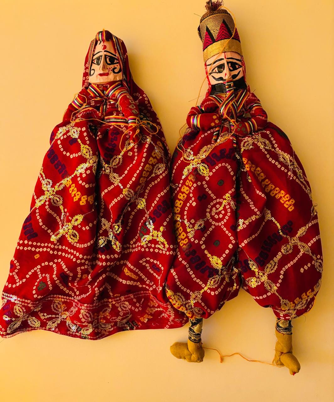 Rajasthani Puppets Dhola and Dori 1