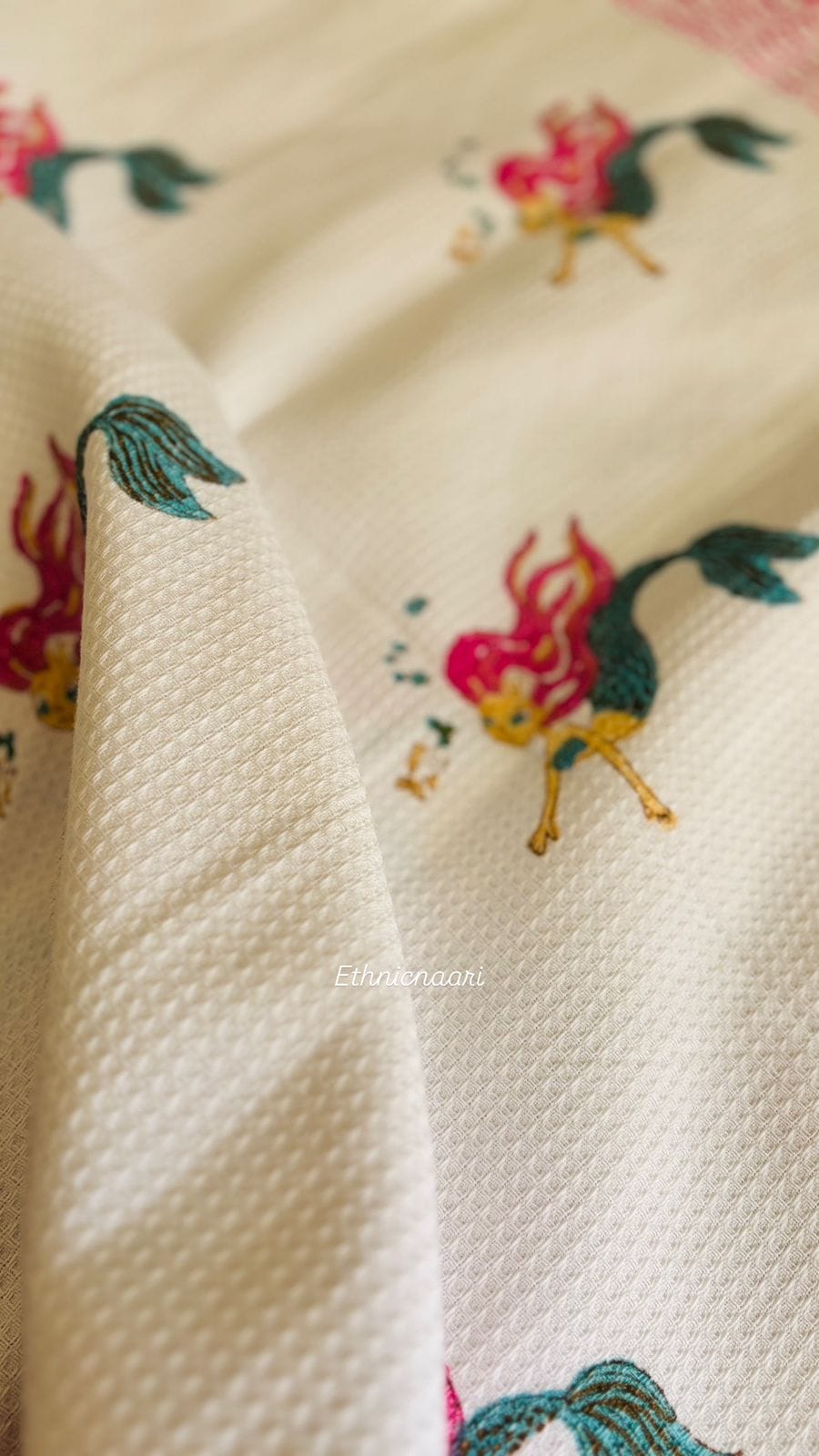 Waffle Cotton Mermaid 2