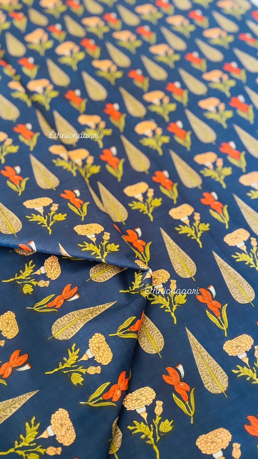 100./. Cotton Mul Fabrics, Blue Desire - Raw Fabrics - Pure Cotton 16 WhatsApp Image 2025 09 05 at 12.46.42